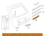 Gm Oem 11-16 Equinox Lift Gate Exterior Trim-nameplate 23255002. Fixed Price $72.91.