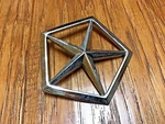 Plymouth Dodge Chrysler Rear/ Front Pentastar Emblem Badge Symbol 1841260. Fixed Price $16.99.