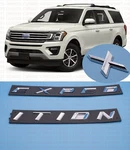 Chrome Front Hood Expedition Letters Emblem Fit 2018-2022 Ford. Fixed Price $44.99.