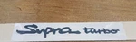 Oem Toyota 93-98 Supra Turbo Rear Trunk Nameplate Emblem 75443-14180. Fixed Price $33.00.
