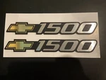 1999-2006 Chevy 1500 Door Emblems For Chevrolet Silverado Tahoe Trucks Set Of. Fixed Price $43.00.