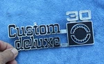 Chevy Chevrolet Custom Deluxe 30 Pickup Truck Fender Emblem 349684. Fixed Price $34.97.