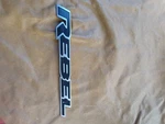 13 14 15 16 17 18 Dodge Ram Rebel Rear Gate Emblem Logo Badge Symbol Sign Oem. Fixed Price $30.00.