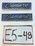 Vintage Oem 1968 1969 Camaro Door Panel Emblems 7746553 7746554 E5-48. Fixed Price $32.95.