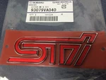 New Genuine Oem Subaru Rear Badge Sti 2015-2018 Impreza Wrx 93079VA040. Fixed Price $51.19.