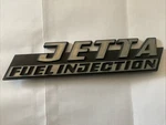 74 - 81 Jetta Fuel Injection Badge / Emblem Volkswagen Vw 161 853 687G Used. Fixed Price $29.95.