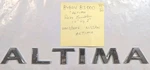 Nissan 84894-8J000 "altima" Rear Nameplate Oem Refurbished 2002/2006. Fixed Price $10.00.