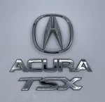 2004 - 2008 Acura Tsx Oem Chrome Rear Tailgate Trunk Emblem Badge Logo Nameplate. Fixed Price $31.99.