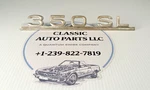 Mercedes Benz R107 350SL 1078170115 Oem Trunk Emblem Badge Chrome Very Nice. Fixed Price $140.00.