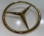 Mercedes-benz Trunk Lid Mbz Gold Star 107-758-00-58 For 450SLC & 380SLC. Fixed Price $54.52.