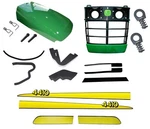 Grille/upper Hood/fuel Door Kit/seal/clip/sticker Fits John Deere 4410 Low S/n. Fixed Price $279.99.