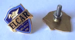 Medallion Emblem Set 1-1/4" Wide By 1-3/8" High Vintique. Fixed Price $40.00.