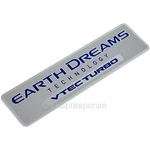 Honda Earth Dreams Technology Vtec Turbo Emblem Badge 17125-59B-000 Japan. Fixed Price $29.99.