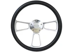 Brothers Trucks STRF8PB174-91 Custom Steering Wheels Polished/black Bowtie. Fixed Price $299.95.
