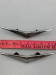 Pair 1957 Chevrolet Chevy Truck Door Emblems Gm 3734982. Fixed Price $79.55.