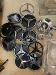 Mercedes-benz Illuminated Star Emblems Mixed Lot Part #000 888 10 As-is. Fixed Price $500.00.