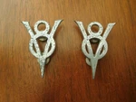 1934 Ford Truck V8 Hood Side Emblems. Fixed Price $99.00.