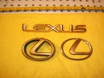Lexus 1994 GS300 400 Gold Plated Rear Front Plastic Genuine Oem Emblems. Fixed Price $121.36.