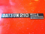 79-82 Datsun Nissan 210 Sl Trunk Boot Emblem Badge Oem Factory 84894 H9101. Fixed Price $44.99.