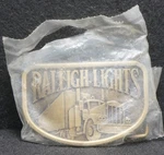 XC19151 *nos* Vintage 1970S **raleigh Lights** Trucking Mens Belt Buckle. Fixed Price $23.00.