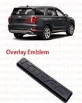 Matte Black Overlay Emblem Fits Parts Hyundai Palisade Htrac 86316-S8000. Fixed Price $20.89.