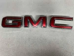 2019-2023 Sierra Front Emblems Red Gm 84237676 84237677 84237678 Oem. Fixed Price $60.00.