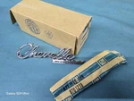 Nos 1969 Chevelle Trunk Deck Lid Emblem Badge Gm 8701218 396 Ss Super Sport. Fixed Price $124.95.