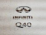 15 Trunk Lid Emblems ''INFINITI/LOGO/Q40'' Oem 84890-JK600. Fixed Price $104.99.