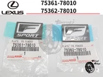Lexus Genuine Oem Factory Fender F-sport Emblem Set 2015-2017 NX200T NX300H New. Fixed Price $73.49.