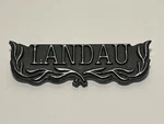 Buick Landau Car Vehicle Emblem Badge Nameplate Oem Part # 9657485 Vintage 1970S. Fixed Price $18.00.