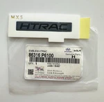 Genuine Oem Black "htrac" Emblem Badge 86316-P6100 For 23-24 Hyundai Santafe. Fixed Price $25.99.