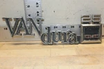 Vintage 73-79 Gmc Van Dura 25 3/4 Ton Front Fender Emblem Original 363559. Fixed Price $39.99.