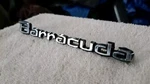 Oe 1971 1972 1973 1974 Plymouth Barracuda Tail Panel Fender Emblem 3505456. Fixed Price $32.00.