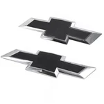 For Silverado 1500 2500HD 3500HD Black Front & Tailgate Bowtie Emblm. Fixed Price $44.85.