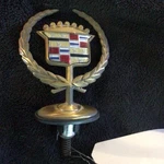 2000-2001 Cadillac Sedan Deville Dhs Dts Gold Hood Ornament Oem. Fixed Price $70.00.