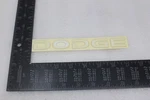 WN80BWAAA New Oem 2003-2010 Viper SRT-10 Rear Bumper "dodge" Decal. Fixed Price $26.99.