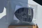 Genuine Porsche Exclusive Turbonite Front Crest Emblem 911 95C-853-601-A. Fixed Price $164.99.