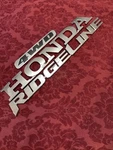 06 07 08 09 10 11 12 13 14 Honda Ridgeline Rear Emblem Logo Badge Sign HR-2. Fixed Price $49.95.