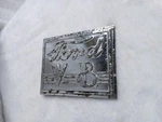 Vintage 1940 Ford "V8" Deluxe Trunk Lid Badge Emblem # 01A7043370 Chrome. Fixed Price $7.95.