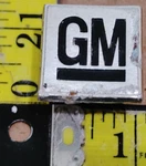 Opel Kadett Circa '70 Gm Mark Of Excellence Trunk Emblem 8959927 X154). Fixed Price $14.00.