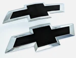 Chevy Silverado 1500 2500HD 3500HD Black Grille Rear Tailgate Bowtie Emblem. Fixed Price $42.99.