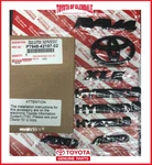 2019-2024 Toyota RAV4 Hybrid Xle Blackout Emblem Overlay Kit Gen PT948-42197-02. Fixed Price $145.90.