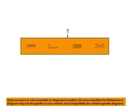 Ford Oem 13-19 Flex Hood Exterior Trim-nameplate DA8Z16606A. Fixed Price $70.95.