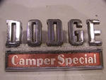 1969 70 71 Dodge Truck Camper Special Emblem Oem #2833662 Power Wagon. Fixed Price $124.99.
