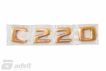 1994-1996 Mercedes-benz Gold Trunk Lid Designation Badge For 2028171415 New. Fixed Price $15.99.