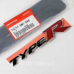 Genuine Jdm Honda Civic Type Rear Emblem 2007-2010 FD2, 75717-SMT-E00. Fixed Price $63.27.