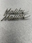 1966 1967 Chevrolet Malibu Fender Quarter Emblems Original Gm 7583539 Badges. Fixed Price $49.99.