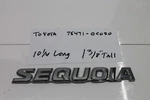 2001 2007 Toyota Sequoia Rear Tailgate Liftgate Nameplate Emblem 75471-0C020. Fixed Price $15.00.