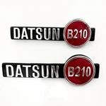 Datsun B210 Piece Emblem Set In Metal. Fixed Price $61.80.