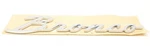 New Oem Ford Chrome "bronco" Script Fender Emblem M2DZ-16720-M 23-25. Fixed Price $30.45.